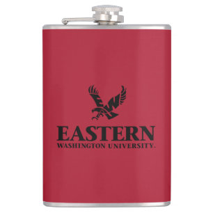 Eastern Washington University Logo Flask