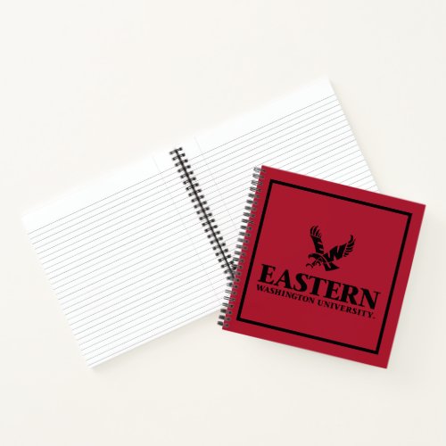 Eastern Washington University Logo Notebook