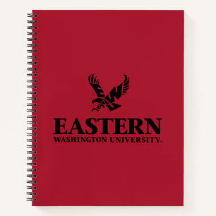 Eastern Washington University Logo Notebook