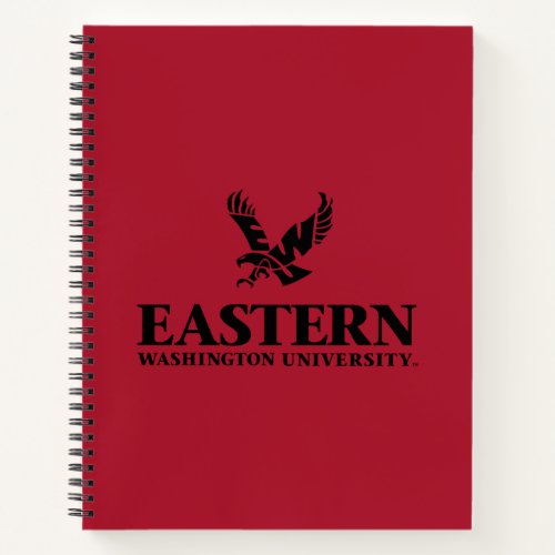 Eastern Washington University Logo Notebook