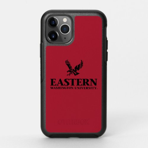 Eastern Washington University Logo OtterBox Symmetry iPhone 11 Pro Case