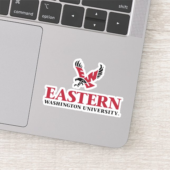 Eastern Washington University Logo Sticker (Detail)