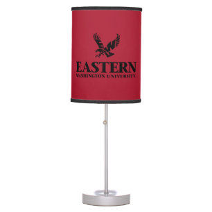Eastern Washington University Logo Table Lamp