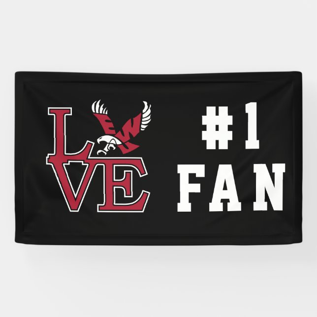Eastern Washington University Love Banner (Horizontal)
