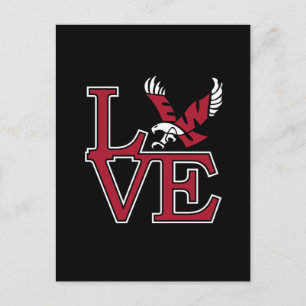 Eastern Washington University Love Invitation Postcard