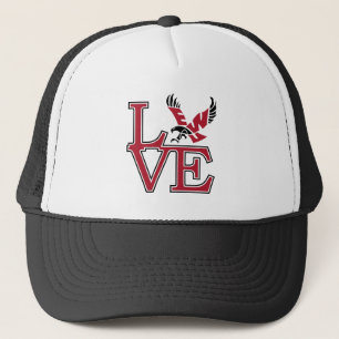 Eastern Washington University Love Trucker Hat