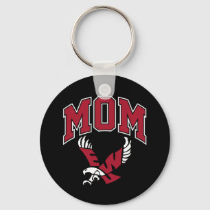 Eastern Washington University Mom Keychain