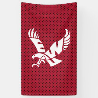 Eastern Washington University Polka Dots Banner
