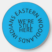 Eastern Woodlands Circle Wireless Charger (Front)