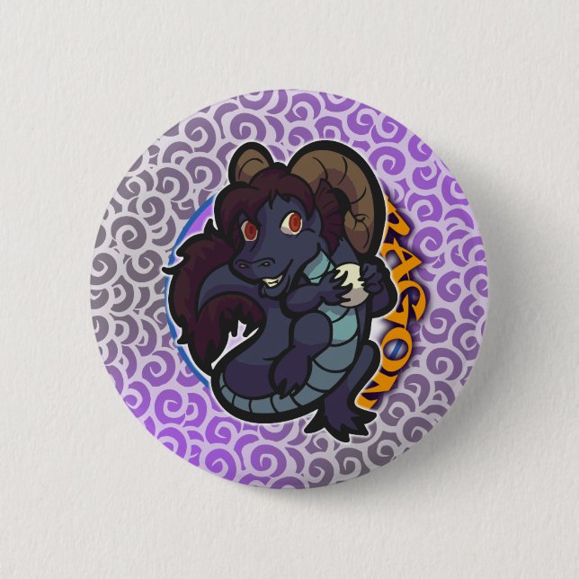 Eastern Zodiac - Dragon Button (Front)