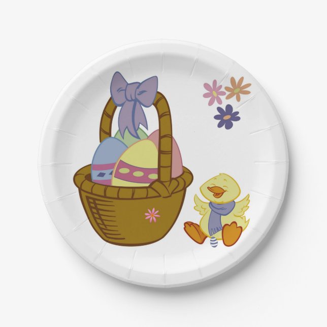 Eastertime Paper Plates (Front)