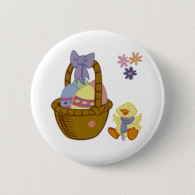 Eastertime Pinback Button (Front)