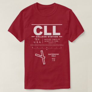 Easterwood Field Airport CLL T-Shirt