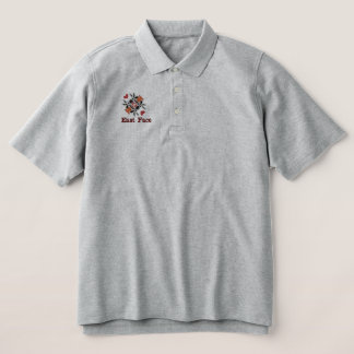 Eastface Embroidered Polo Shirt