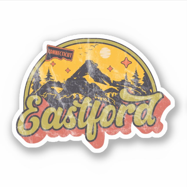 Eastford, Connecticut Sticker (Front)
