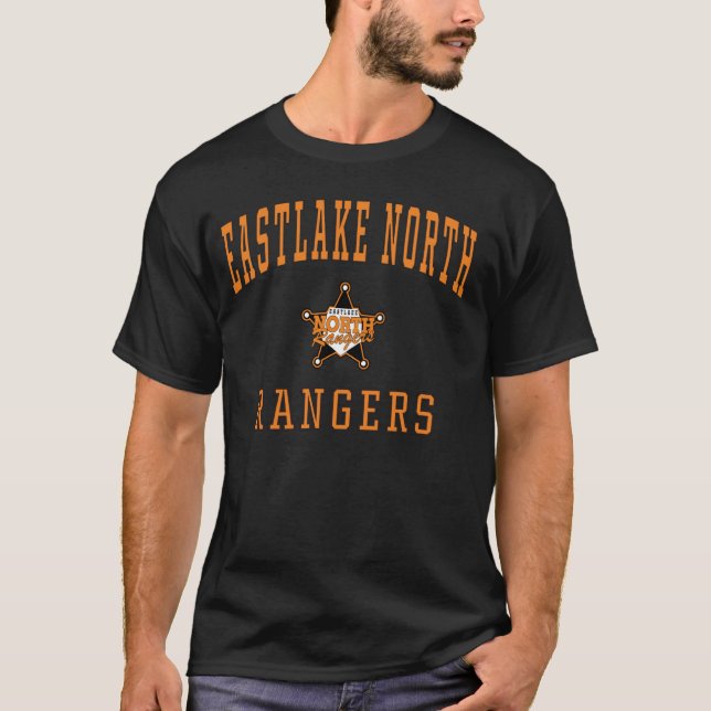 Eastlake North High School Rangers  T-Shirt C1 (Front)