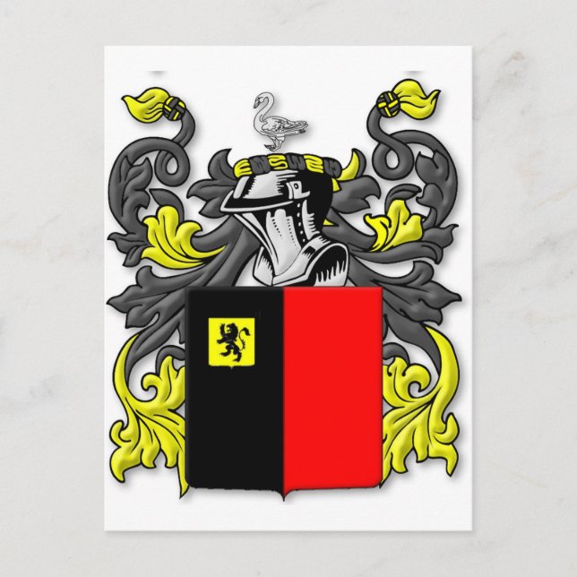 Eastman Coat of Arms Postcard (Front)