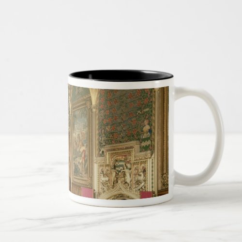 Eastnor Castle Herefordshire the drawing Two_Tone Coffee Mug