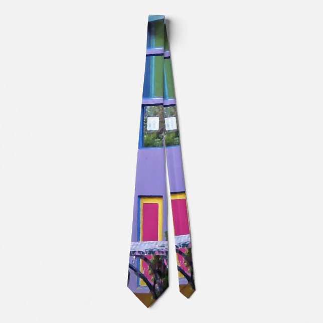 Easton PA - Outdoor Seating Neck Tie (Front)