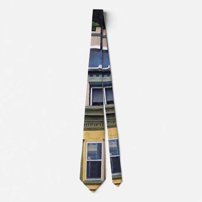 Easton PA - View From Window Neck Tie (Front)