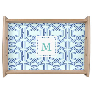 Easton Serving Tray - Blue