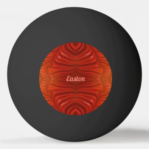 EASTON  Tangerine Orange Red  Ping Pong Ball