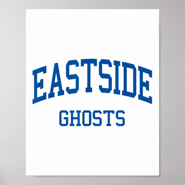Eastside High School Hs Paterson Nj Retro  Poster (Front)