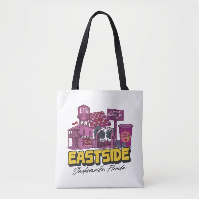 Eastside Neighborhood Tote Bag (Front)