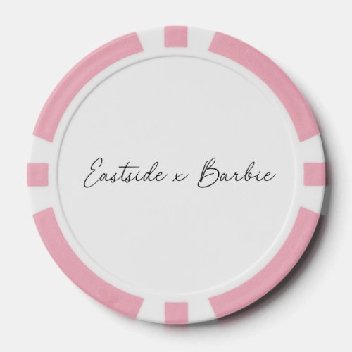 Eastside x Barbie poker chip