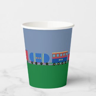 Eastward Train Set with Changeable Colors Paper Cups