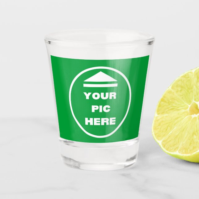 EASY! 1.5 oz Shot Glass - Customize  (Front)