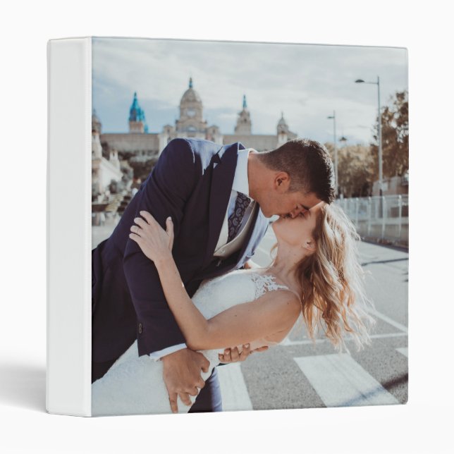 EASY!  3 ring binder - Personalized - Add Image (Front/Spine)
