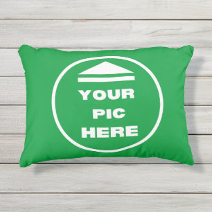 EASY! Accent Pillow 12" x 16" - OutDoor- Customize