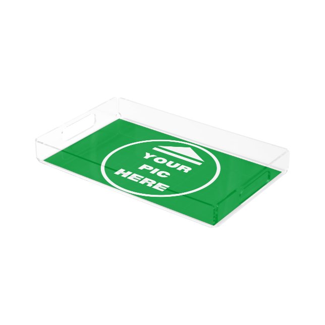 EASY! Acrylic Tray - Rectangle - Custom (Angled)