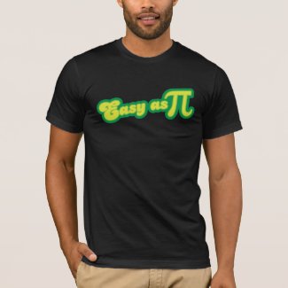 Easy as Pi (green) T-Shirt
