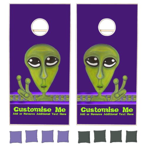 Easy Bein Green Cornhole Set