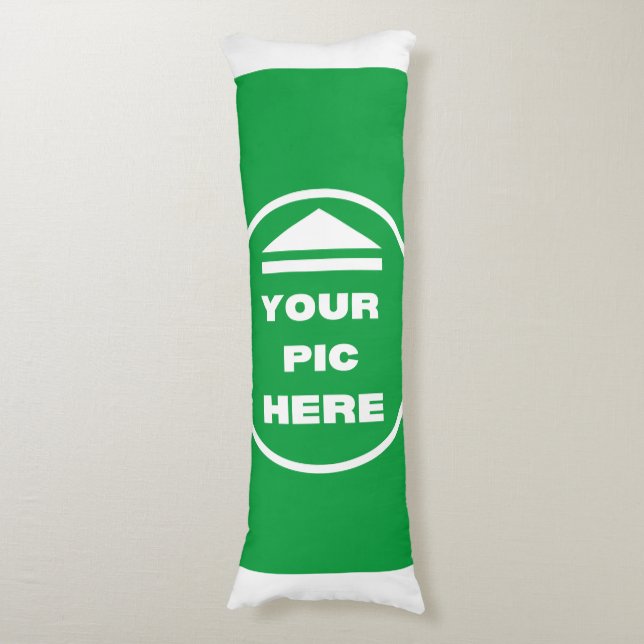 EASY! Body Pillow - Cotton - 20" x 54" - Customize (Front Vertical)