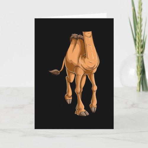 Easy Camel Costume Camel Body Headless Camel Card