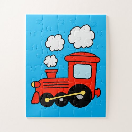 Easy choo choo train puzzle for kids _ 30 pc