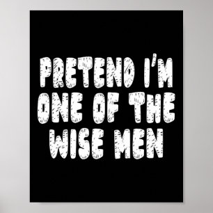 Easy Christmas Nativity Costume Wise Men Poster