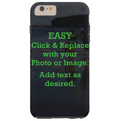 Easy Click  Replace Image to Create Your Own Tough iPhone 6 Plus Case
