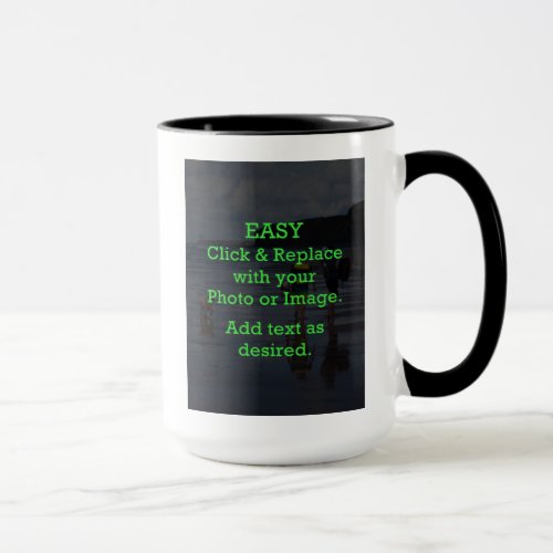 Easy Click  Replace Image to Create Your Own Mug