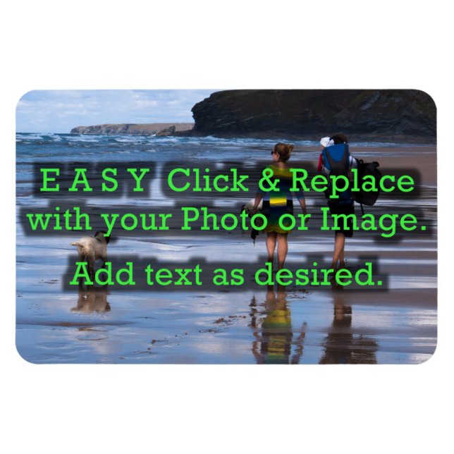Easy Click to Create Your Own Horizontal Magnet (Horizontal)
