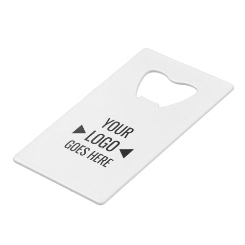 Easy Custom Corporate Business Logo Credit Card Bottle Opener