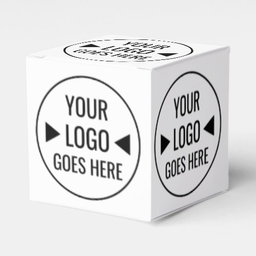 Easy Custom Corporate Business Logo Favor Boxes