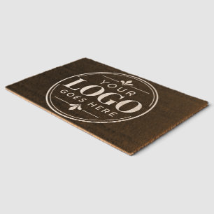 Easy Custom Corporate Business Logo Fiber Doormat