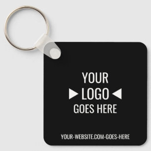 Easy Custom Corporate Business Logo Keychain