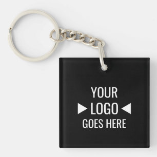 Easy Custom Corporate Business Logo Keychain