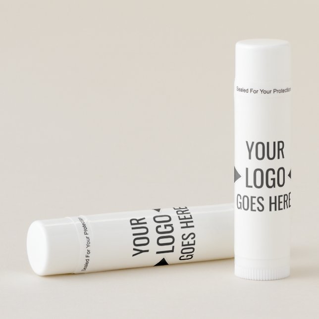 Easy Custom Corporate Business Logo Lip Balm (Front)