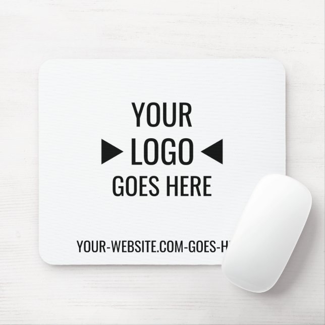 Easy Custom Corporate Business Logo Mouse Pad (With Mouse)